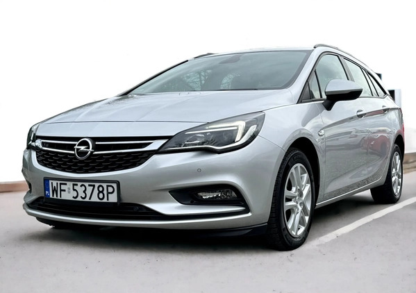 Opel Astra cena 38900 przebieg: 154000, rok produkcji 2017 z Płońsk małe 436